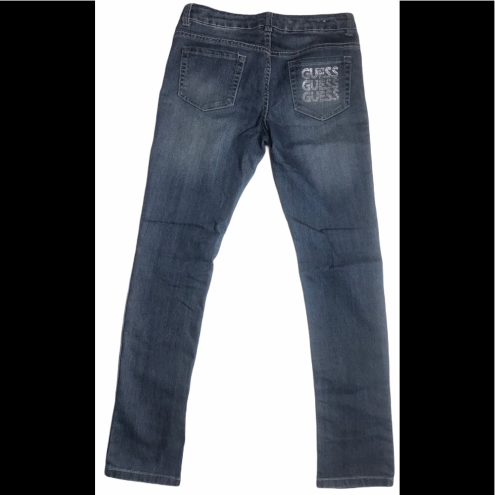 Guess bling back pocket Sarah low rise skinny 14